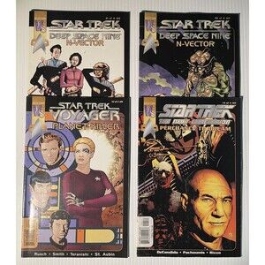 Star Trek Deep Space Nine/Voyager/Next Generation No.1, 2, 4 (2000-01) Comic Set